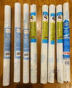 Clear Contact Paper 8 Rolls