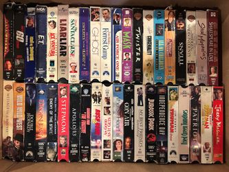44 VHS Tape Movies