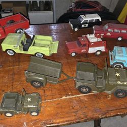Old Vintage Metal TONKA toys