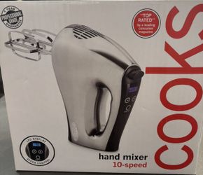 Cooks 10-speed hand mixer