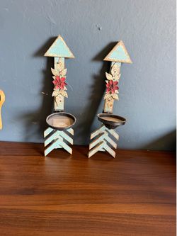 Arrow Candleholders