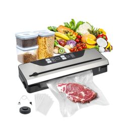 Food Vacuum Sealer, Household Vacuum Packaging and Preservation Machine, Small Wet and Dry Dual-purpose Sealing Machine