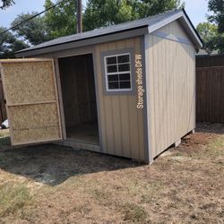 10x12 Storage Sheds Made On Site 