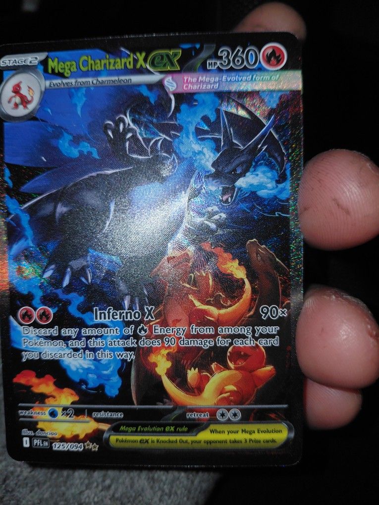 Charizard Sir 125/94 Phantasmal Flames Chase Pokemon Grade Worthy
