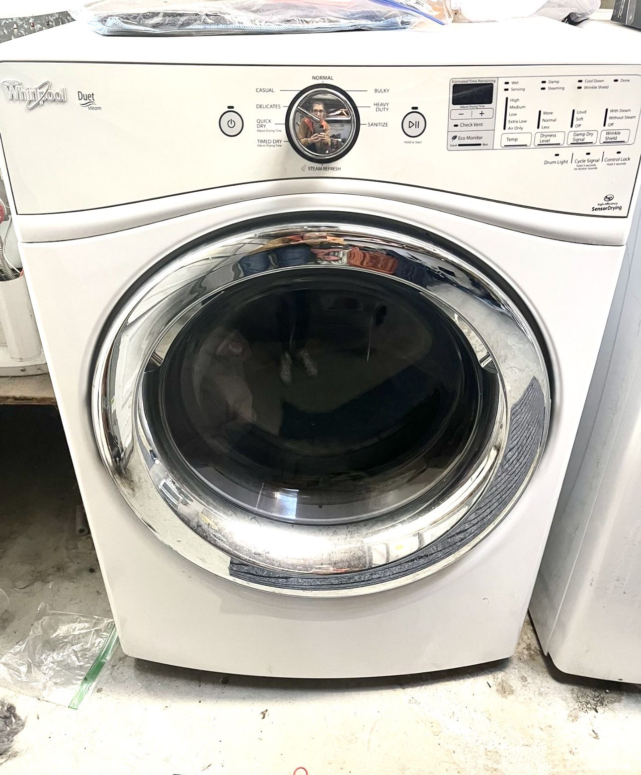 Dryer Front Load Gas Dryer! Whirlpool! Nice! Extra large capacity! Tested! Free warranty!