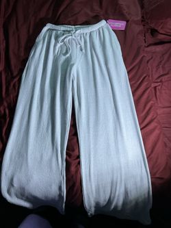 Wide Leg Drawstring Lounge Pants