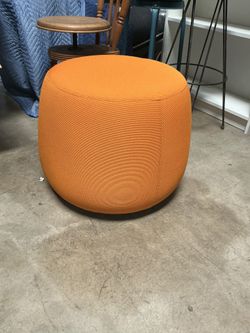 Brand new Ottoman /chair orange 
