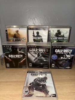 Call of Duty PS3 Bundle – 7 Games