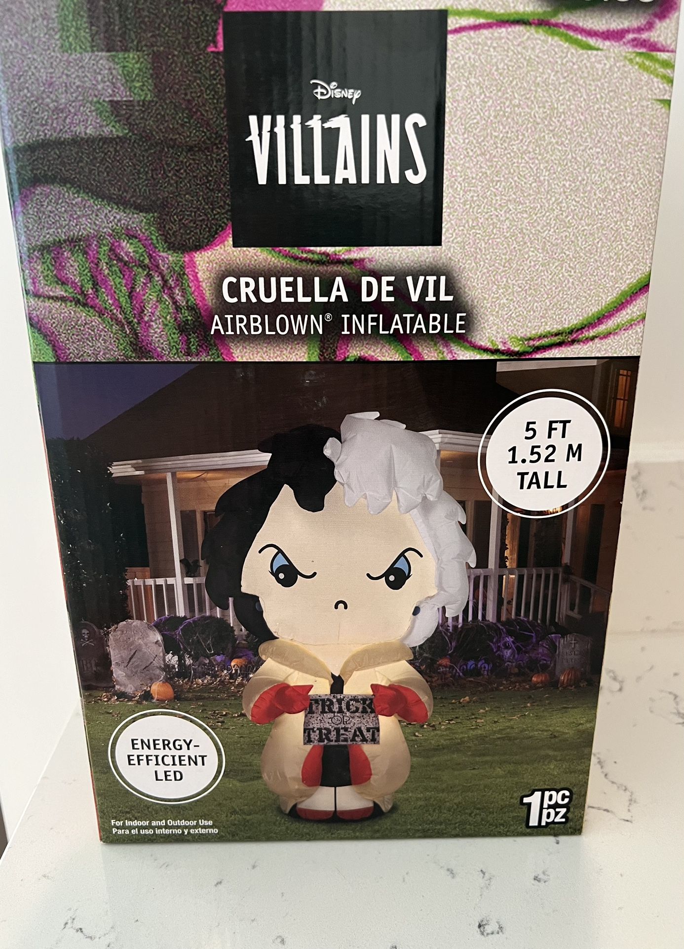 5FT Cruella De Vil Inflatable 