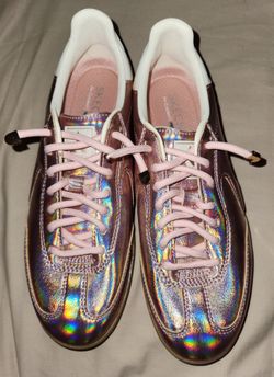 HOTSHOT METALIC PINK SKETCHERS AIR COOLED MEMORY FOAM SIZE 8