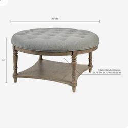 Coffee Table Ottoman 