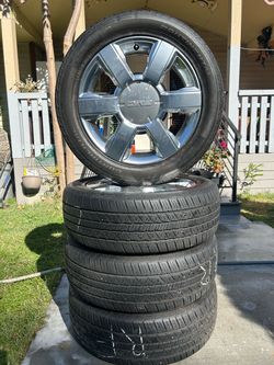 19" OEM GMC Terrain Denali Wheels & Continental Tires 235/55R19 - SET OF 4