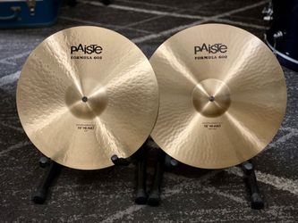 Paiste 15” Formula 602 Modern Essentials Hi Hat Cymbals