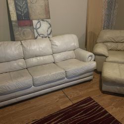 Leather Couch 