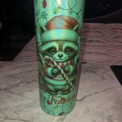 Fox Christmas Tumbler Cup