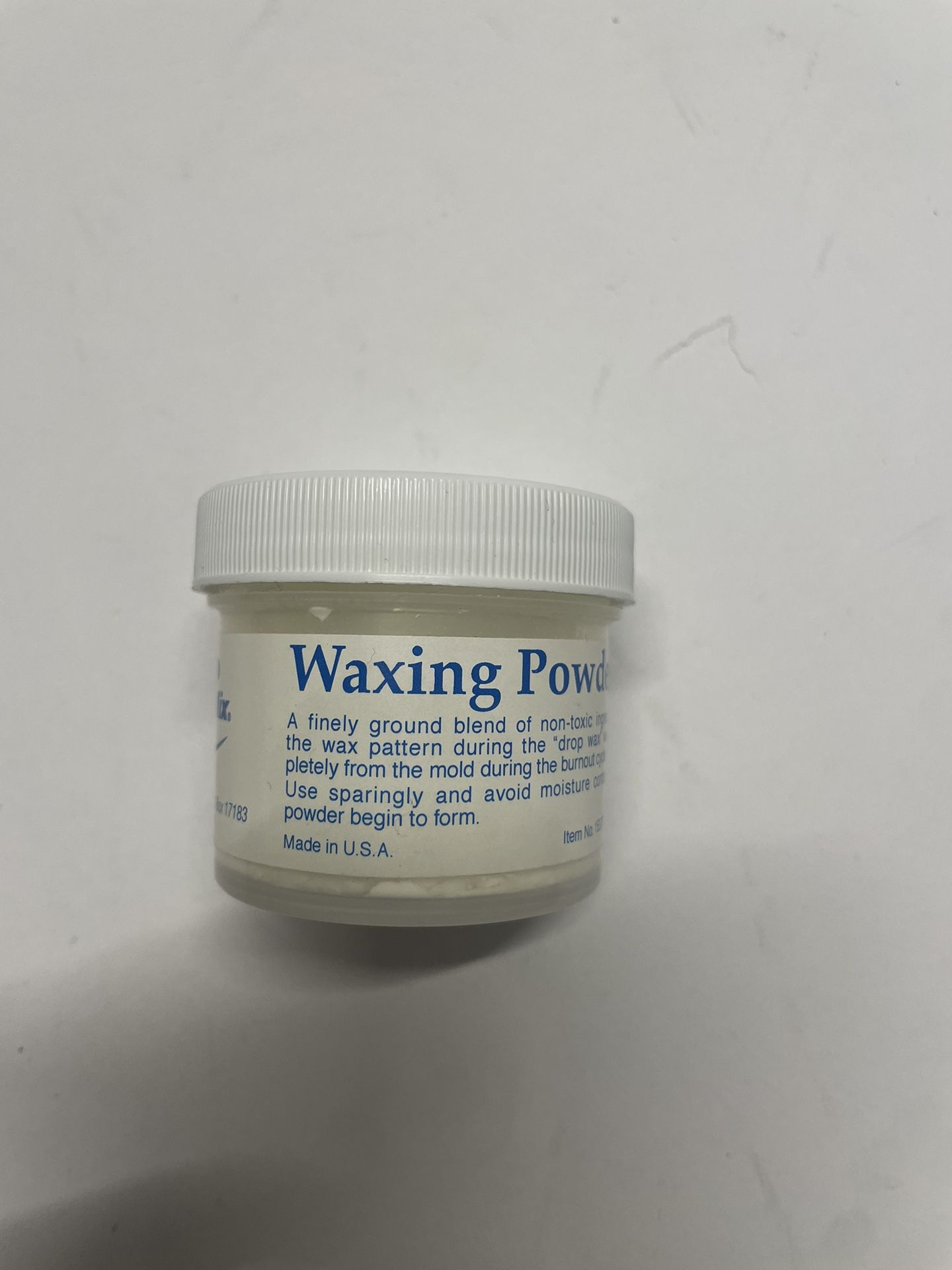 Whipmix 15377 Waxing Powder 25gm Dental