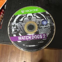 watch dogs 2 xbox one disc