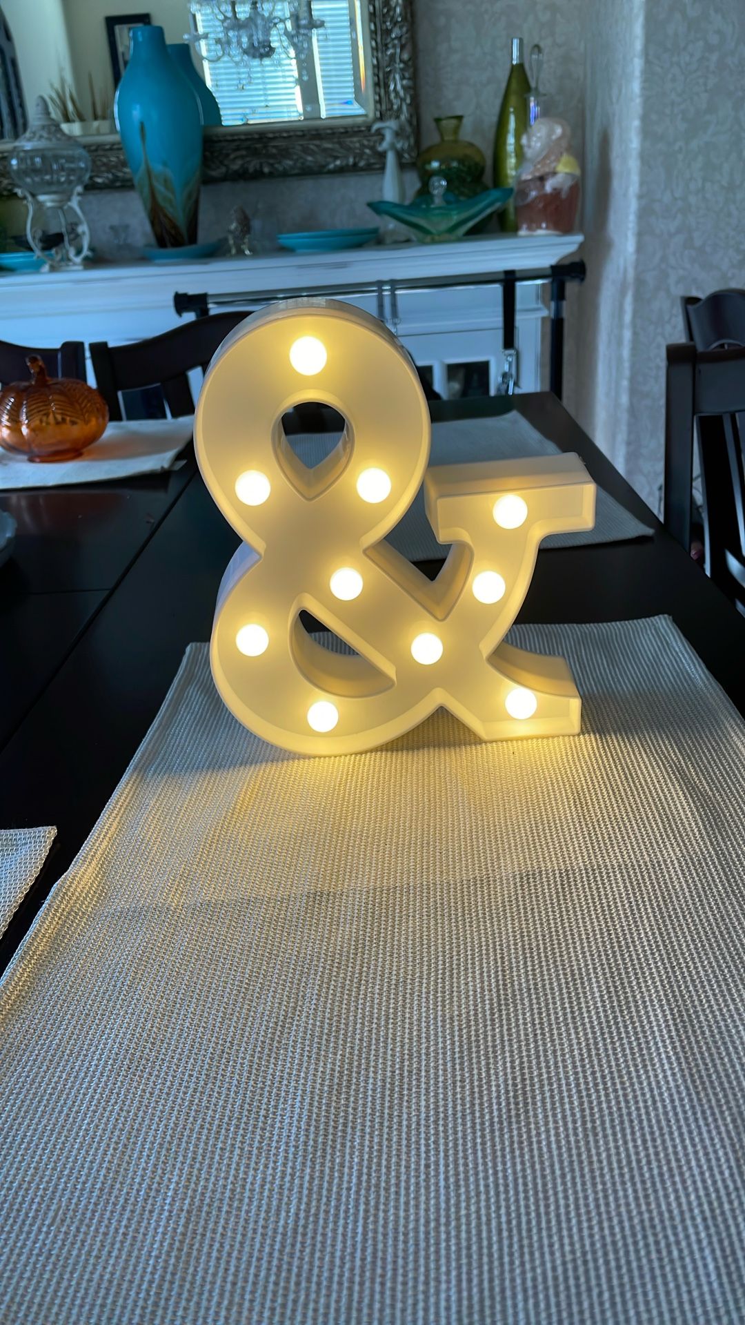 & Light Up Sign