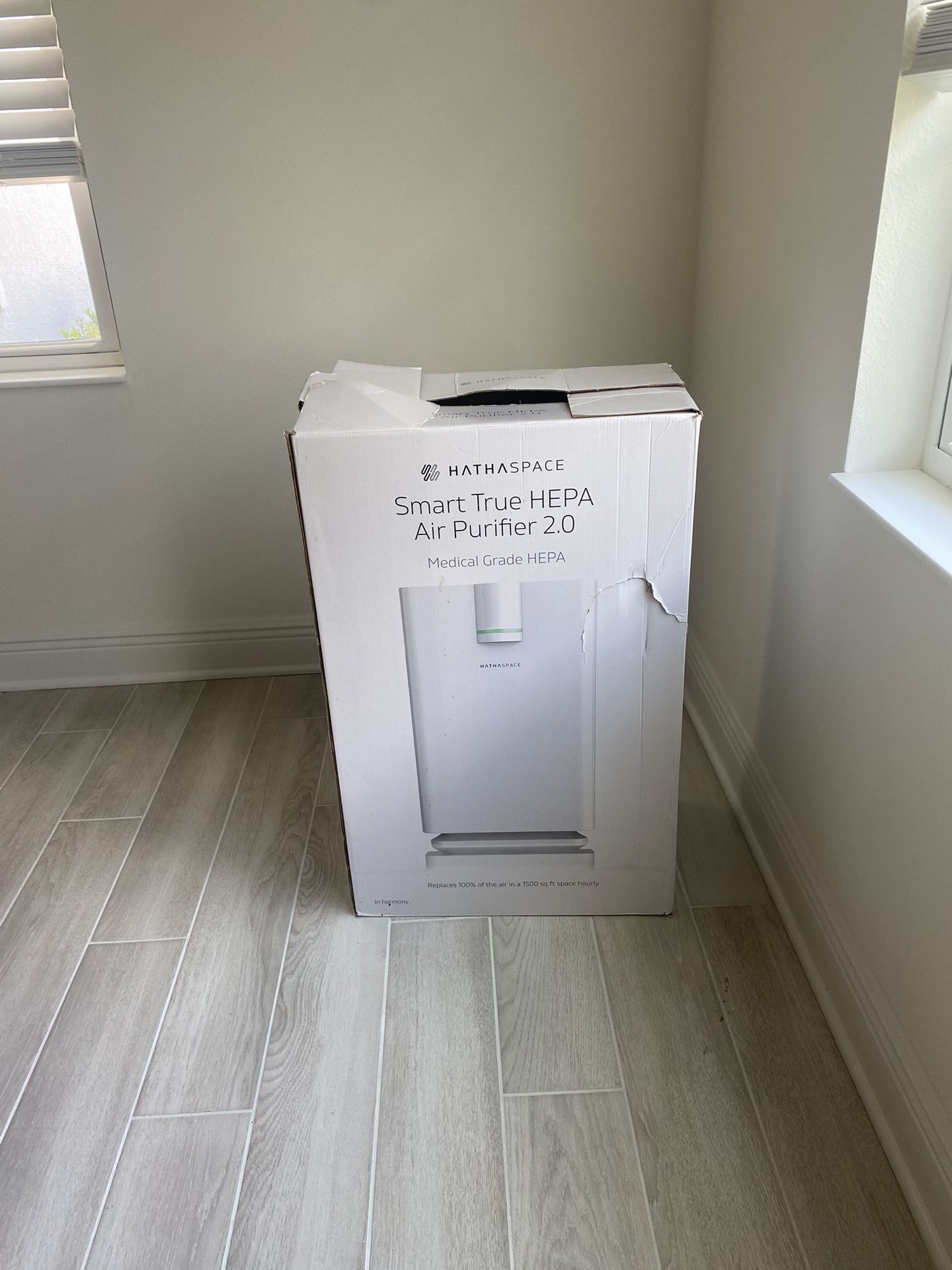 Hatha Space Smart True HEPA Air Purifier 20 New filter With It Worth $75
