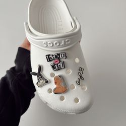 Ariana Grande croc charms