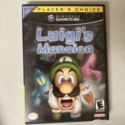 Luigi's Mansion Player’s Choice Nintendo Gamecube EX+NM condition COMPLETE!