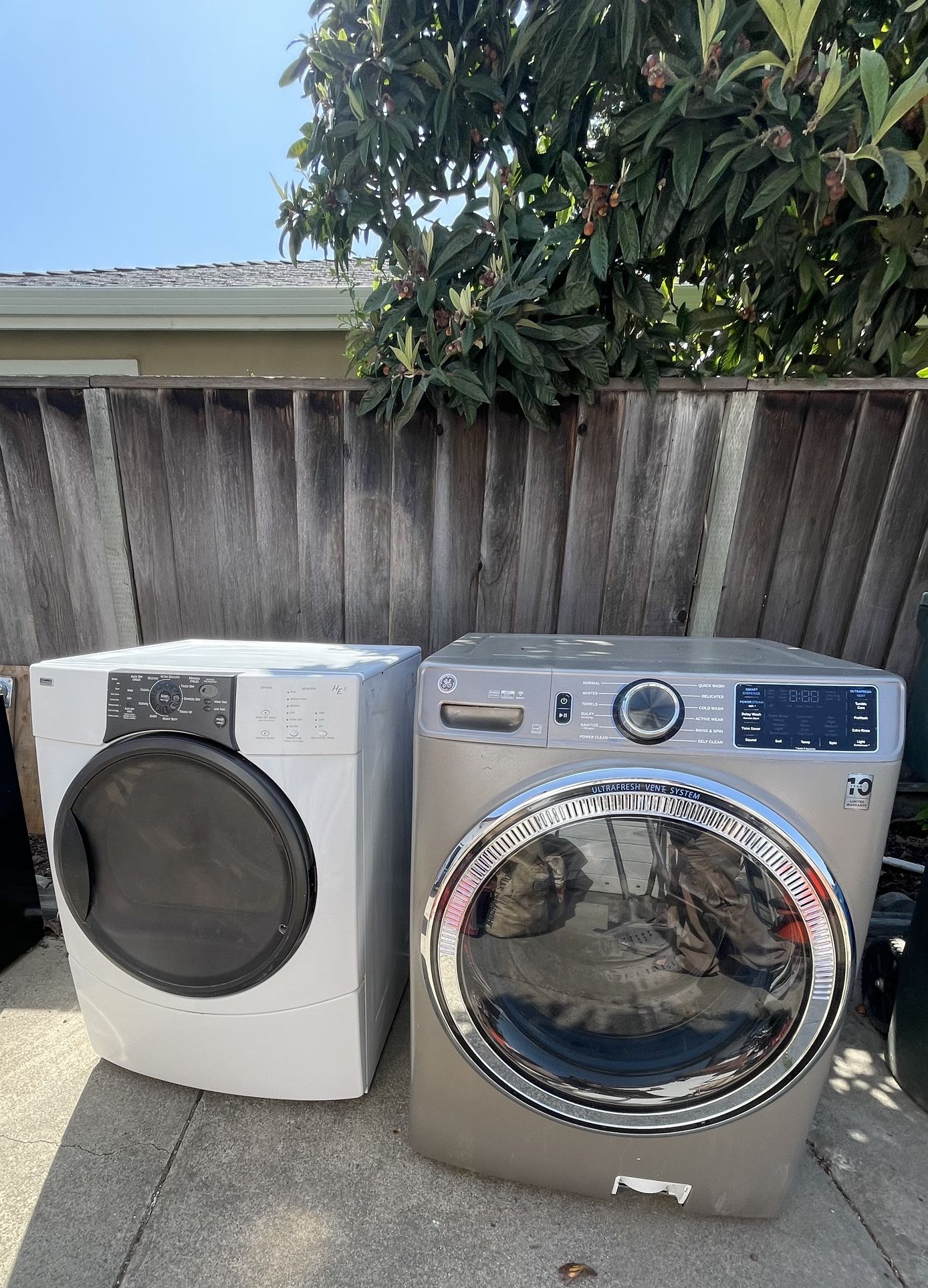 Washer And Dryer