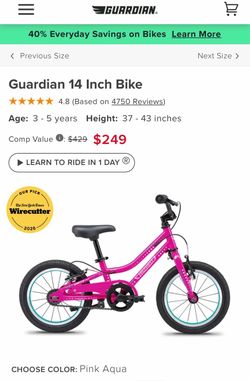 Guardian bike 14inch