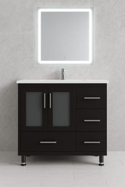 Bathroom vanity 36”