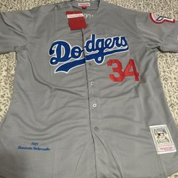 Dodgers Valenzuela Jersey