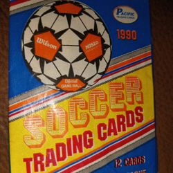 1990 Soccer Cards New Unopen