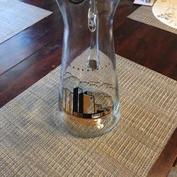 Vintage Glass Pitcher
