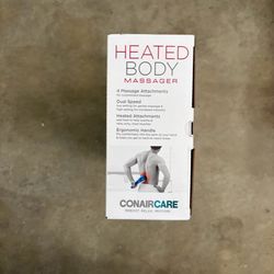 Heated body massager