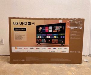 50 “ LG SMART 4K UHD HDR TV