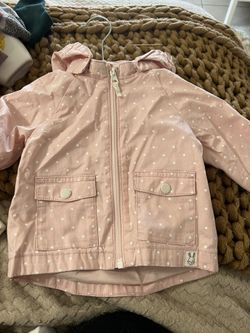 Pink Polkadots Jacket 6 Months