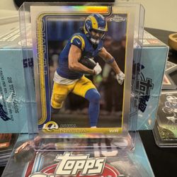 Puka Nacua Refractor Card Topps 2025