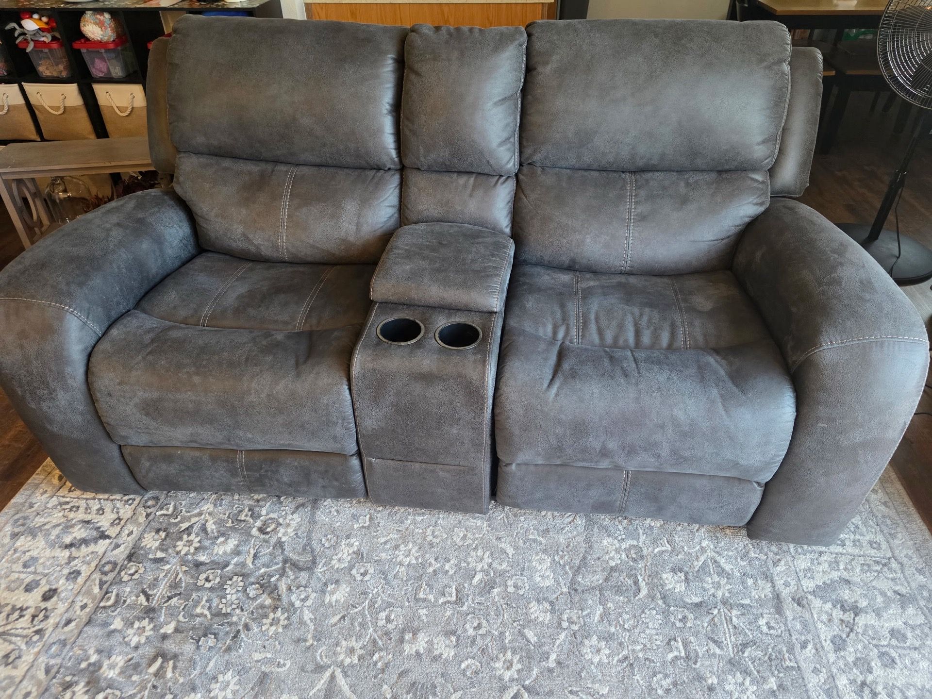 2 seat electric recliner living spaces