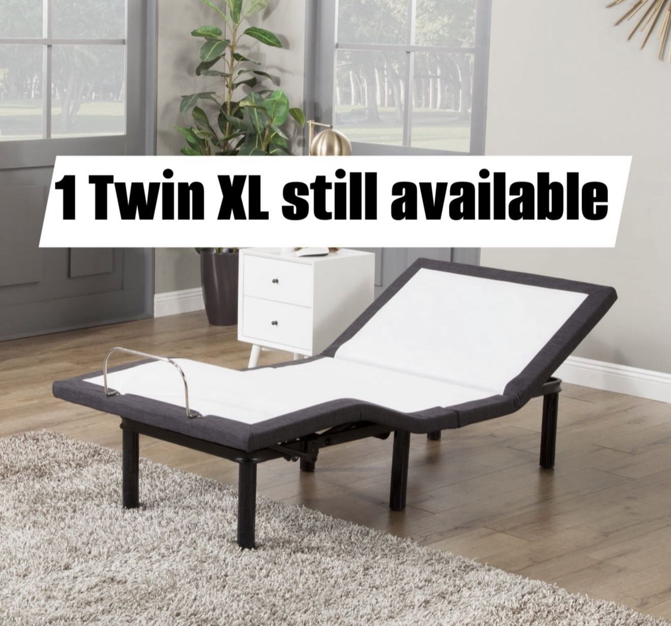 Twin XL brand new in box adjustable base Bed Platform