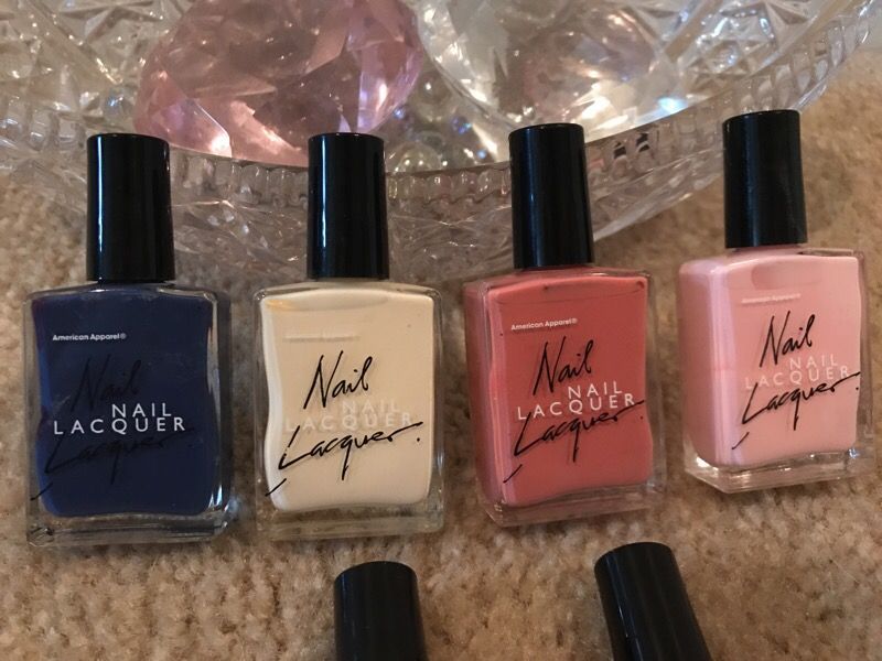 American Apparel Nail Polish NEW Discontinued & Rare hard to find colors.