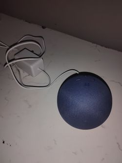 Amazon Echo Dot Smart Speaker with Power Adapter