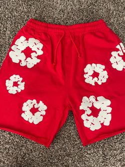 Denim tear shorts