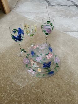 Wine And Cheese Crystal China