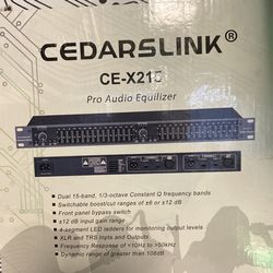 Pa Live Pro EQ Processor 