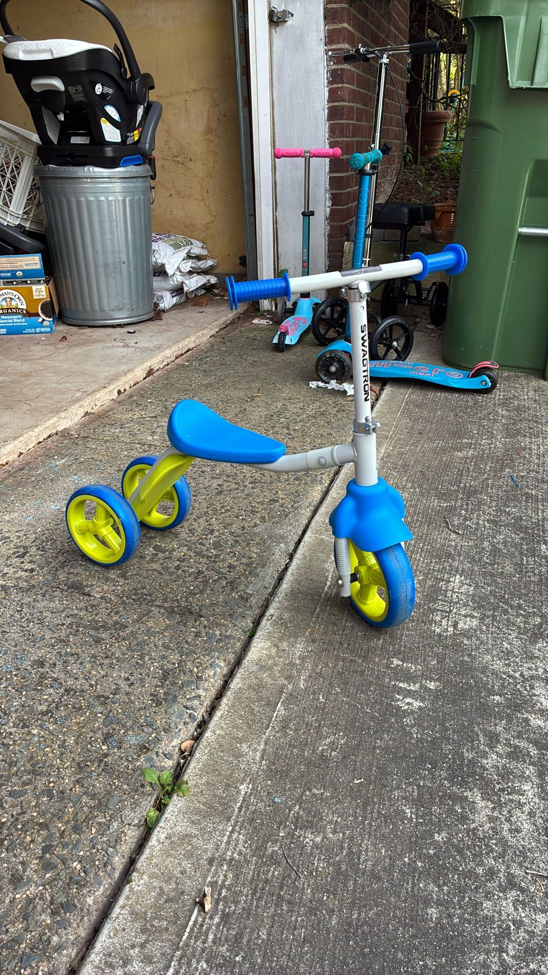 Swagtron Balance Bike Tricycle