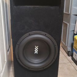 XXX12-RE Audio 12"XXX Series Dual 2 Ohm Subwoofer 