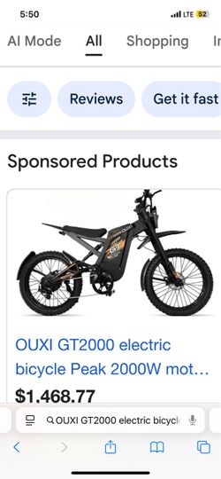 E dirt bike