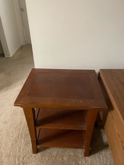 Solid Wood End Table / Nightstand – $45 or Best offer
