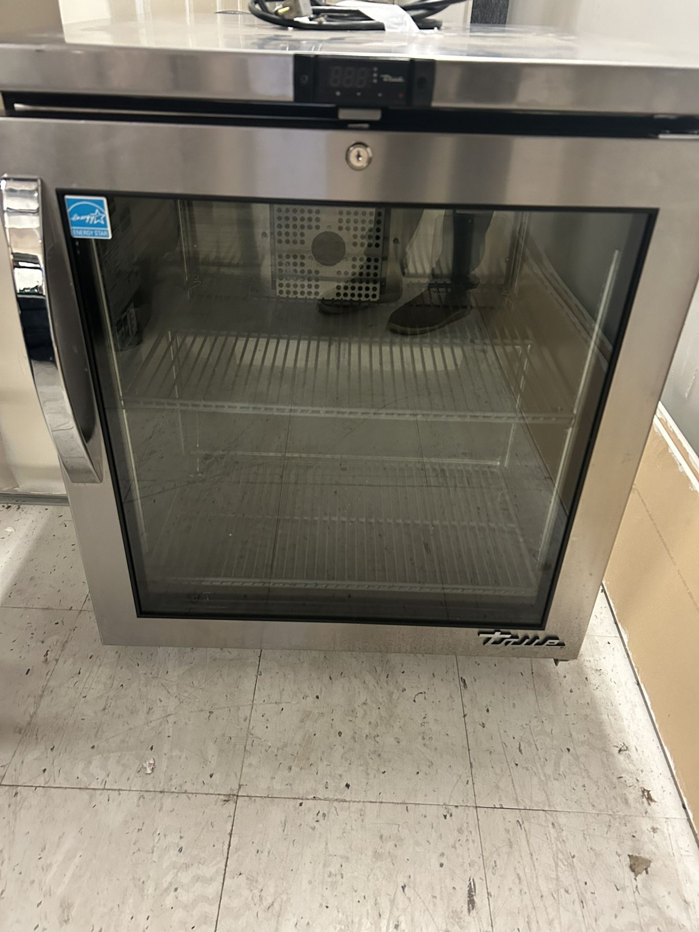 True Under Cabinet Rolling Refrigerator
