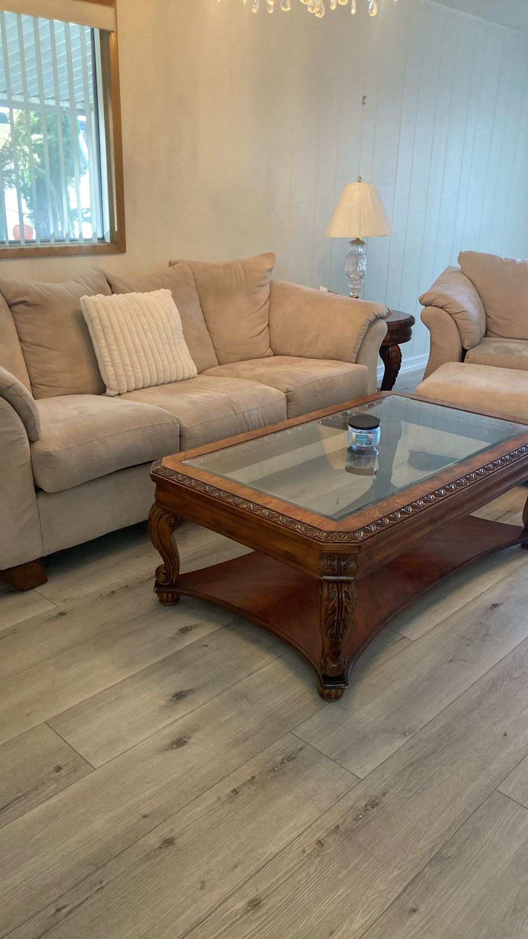 Sofa Set With Tables 