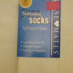 Nurse Mates Supp-Socks Full Support Socks, NEW-Last ONE

