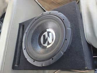 Memphis 12 inch  power reference Subwoofer